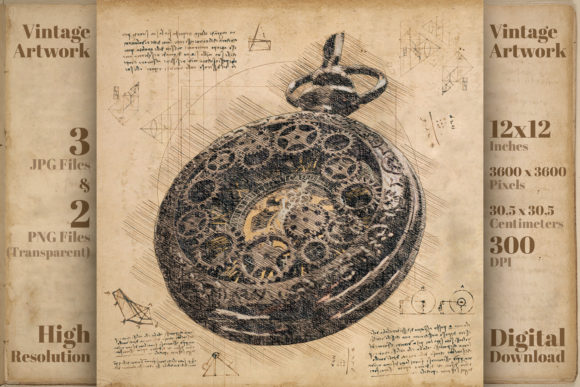 Download Pocket Watch Steampunk Western Timepiece - Steampunk Collection