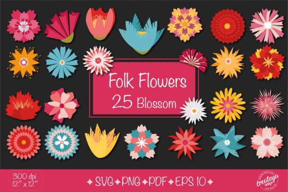 Download Flower SVG Bundle, Hippie and Groovy - Premium Resources